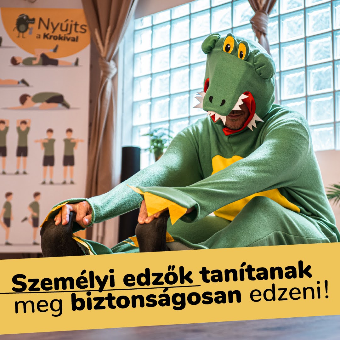 A Krokiban nem fogsz megsérülni, mert mindenre megtanítunk